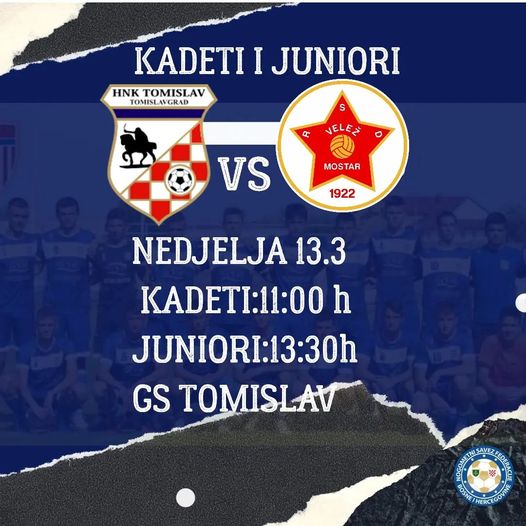 [KADETI I JUNIORI DOČEKUJU VELEŽ]🔵⚪